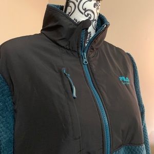 EUC Fila Sport Fleece Jacket